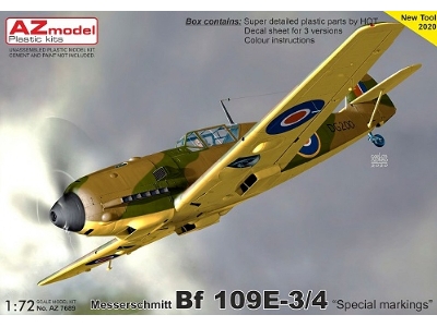 Messerschmitt Bf 109e-3/4 "special Markings" - image 1