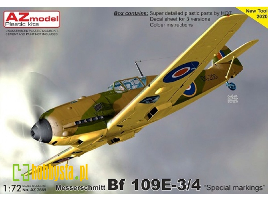 Messerschmitt Bf 109e-3/4 "special Markings" - image 1 Messerschmitt Bf 109e-3/4 "special Markings" - image 1