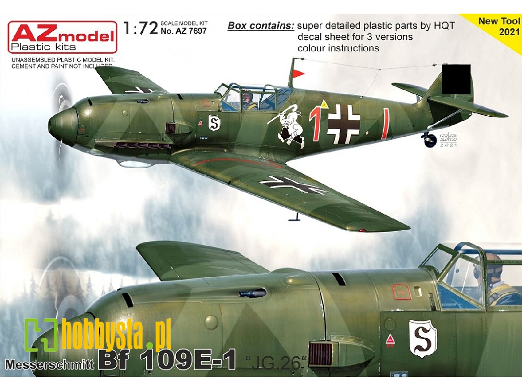 Messerschmitt Bf 109e-1 "jg.26" - image 1 Messerschmitt Bf 109e-1 "jg.26" - image 1