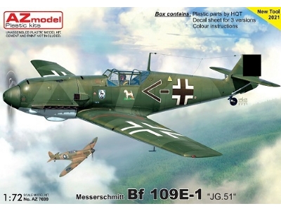 Messerschmitt Bf 109e-1 "jg.51" - image 1