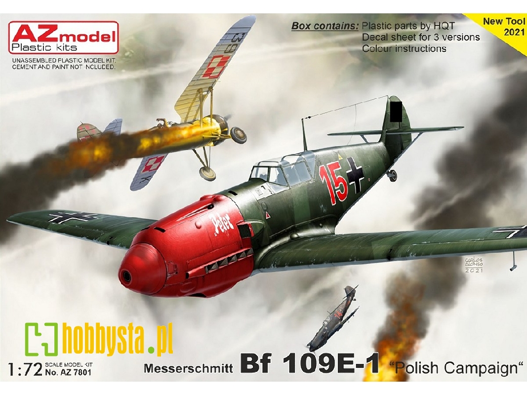 Messerschmitt Bf 109e-1 "polish Campaign" - image 1 Messerschmitt Bf 109e-1 "polish Campaign" - image 1