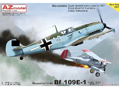 Bf 109e-1 "jg.77" - image 1