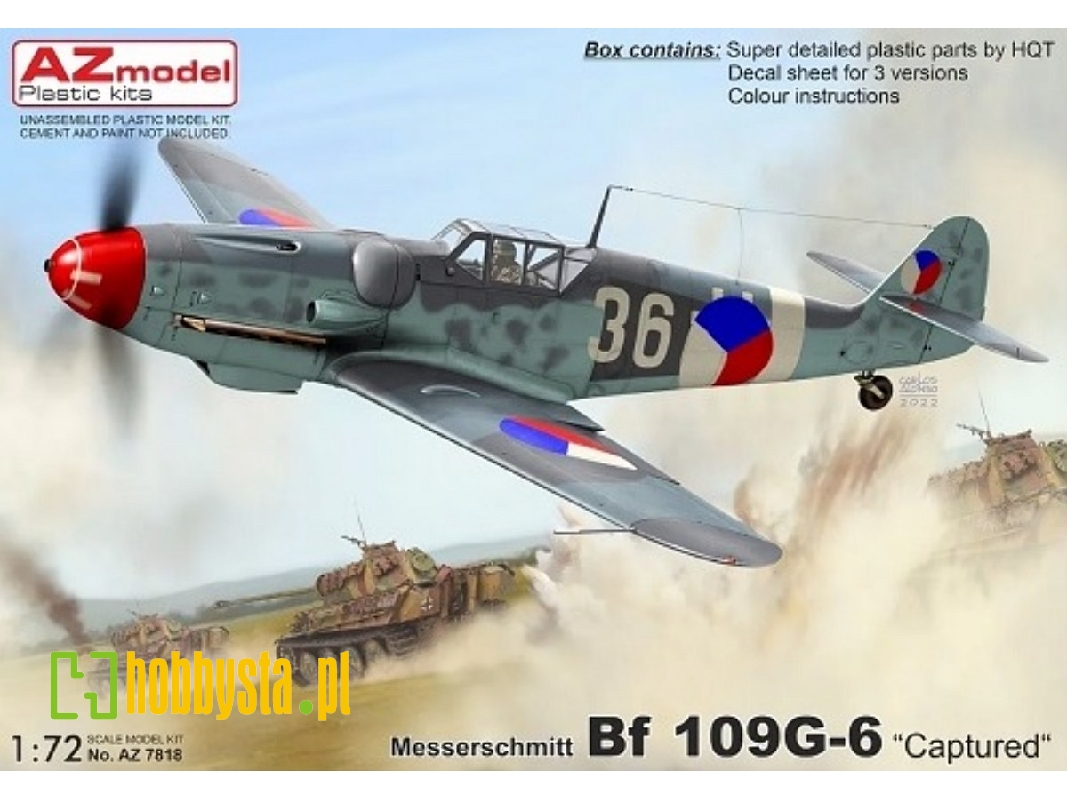 Messerschmitt Bf 109g-6 "captured" - image 1 Messerschmitt Bf 109g-6 "captured" - image 1