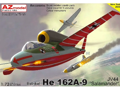 Heinkel He 162a-9 Salamander Jv44 - image 1