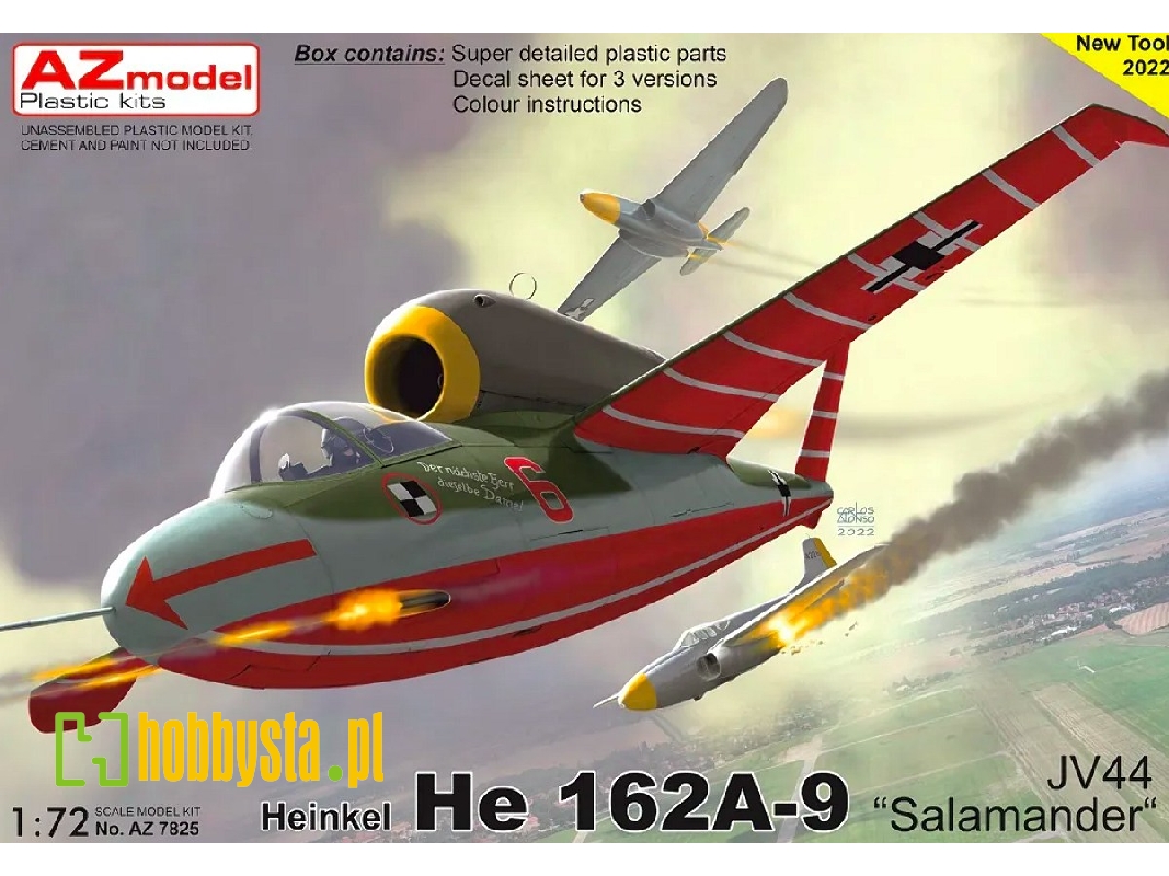 Heinkel He 162a-9 Salamander Jv44 - image 1