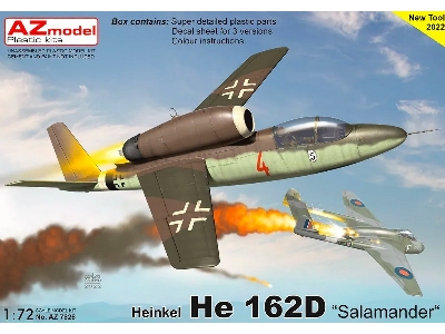 Heinkel He 162d Salamander - image 1