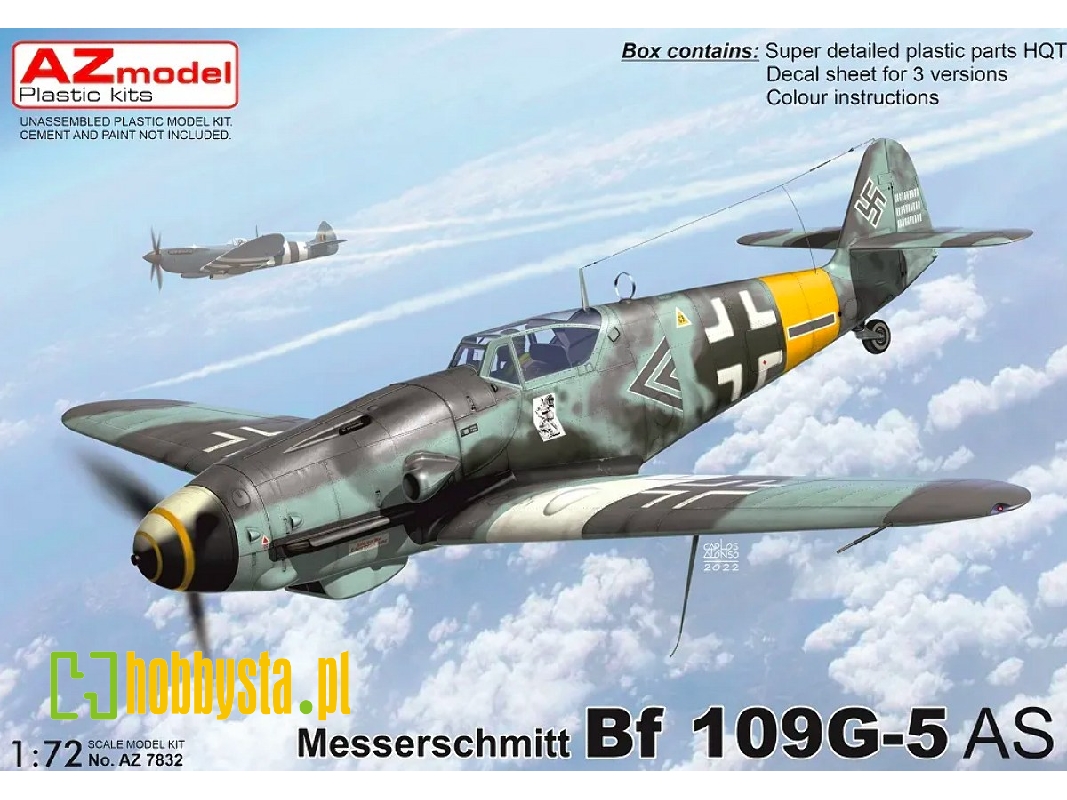 Messerschmitt Bf 109g-5/As - image 1 Messerschmitt Bf 109g-5/As - image 1