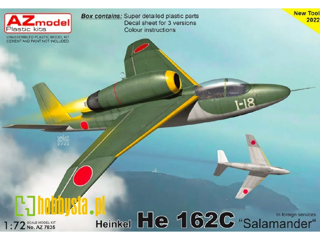 He 162c Salamander In Foreign Services - image 1 He 162c Salamander In Foreign Services - image 1