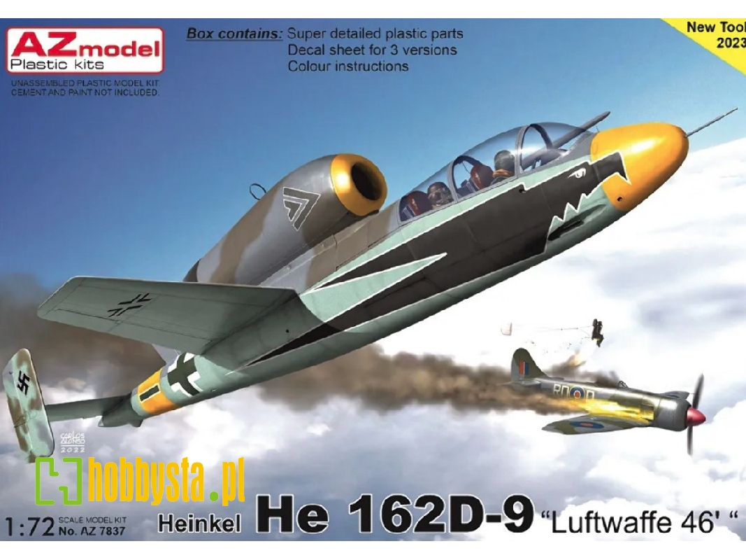 He 162d-9 Two-seater Luftwaffe 46 - image 1 He 162d-9 Two-seater Luftwaffe 46 - image 1