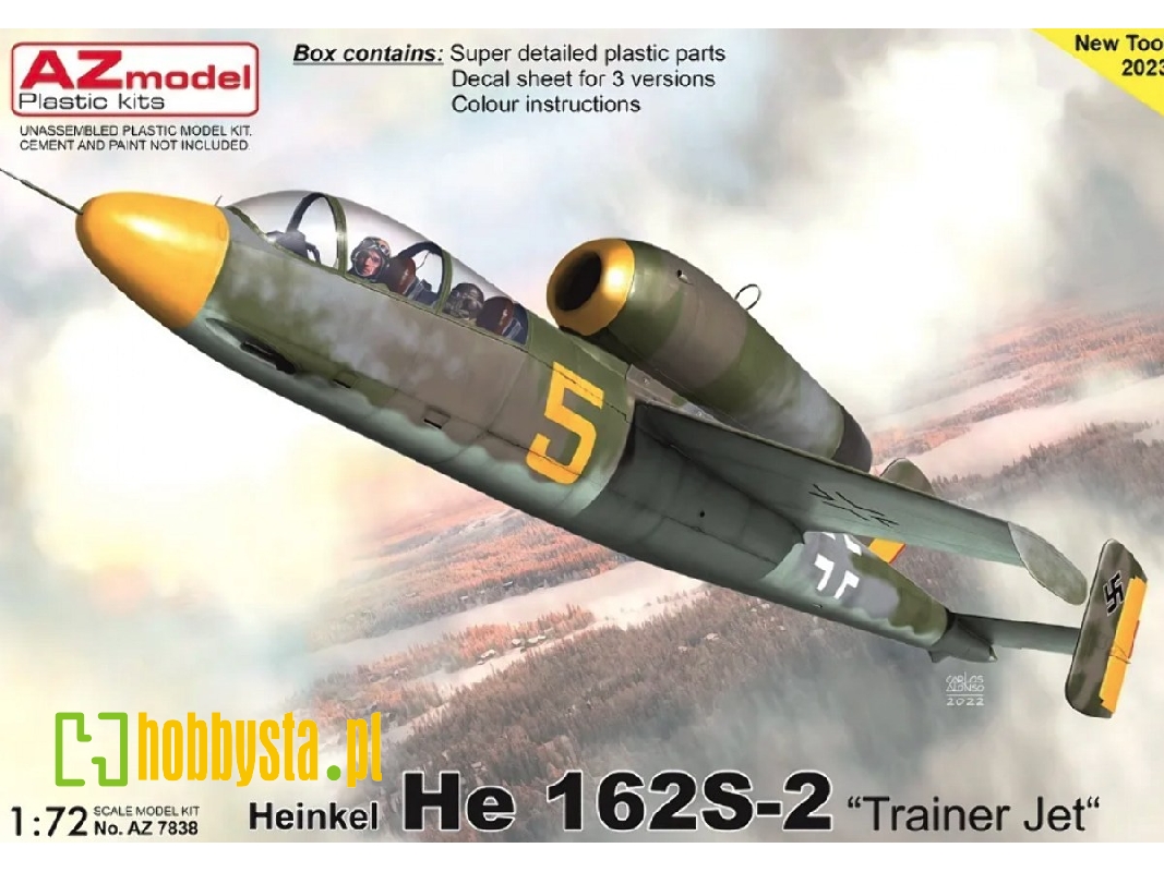 He 162s-2 Two-seater Trainer Jet - image 1 He 162s-2 Two-seater Trainer Jet - image 1