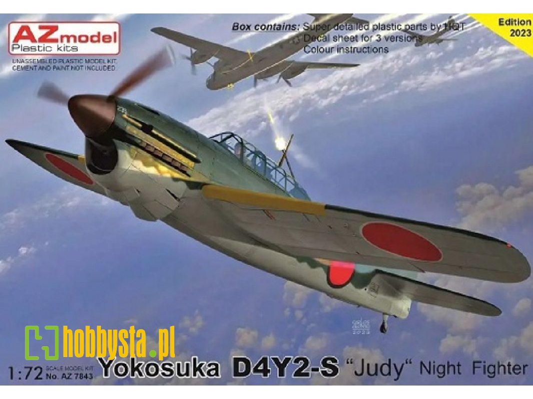 Yokosuka D4y2-s "judy" Night Fighter - image 1 Yokosuka D4y2-s "judy" Night Fighter - image 1