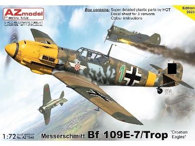 Messerschmitt Bf 109e-7/Trop "croatian Eagles" - image 1