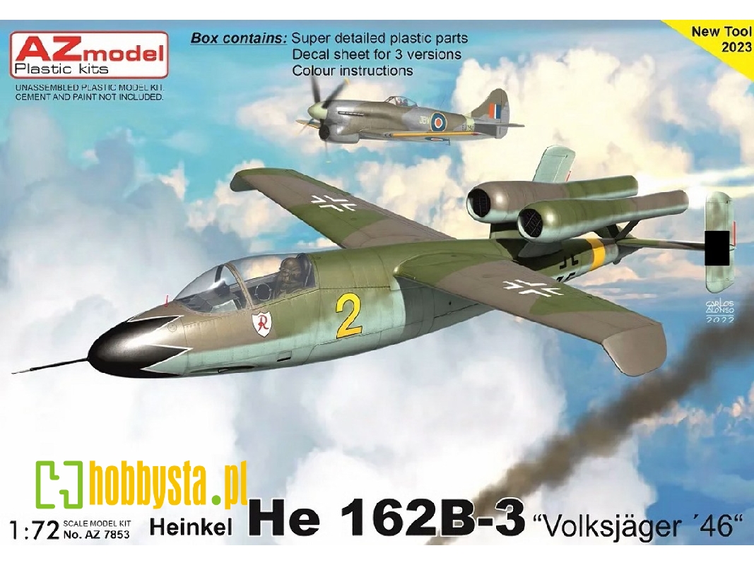 Heinkel He 162b-3 'volksjager 46' - image 1 Heinkel He 162b-3 'volksjager 46' - image 1