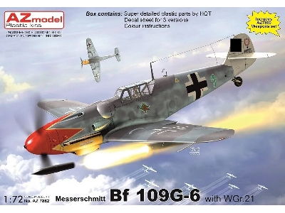 Messerschmitt Bf 109 G-6 With Wgr.21 - image 1