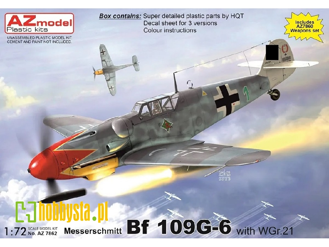 Messerschmitt Bf 109 G-6 With Wgr.21 - image 1 Messerschmitt Bf 109 G-6 With Wgr.21 - image 1