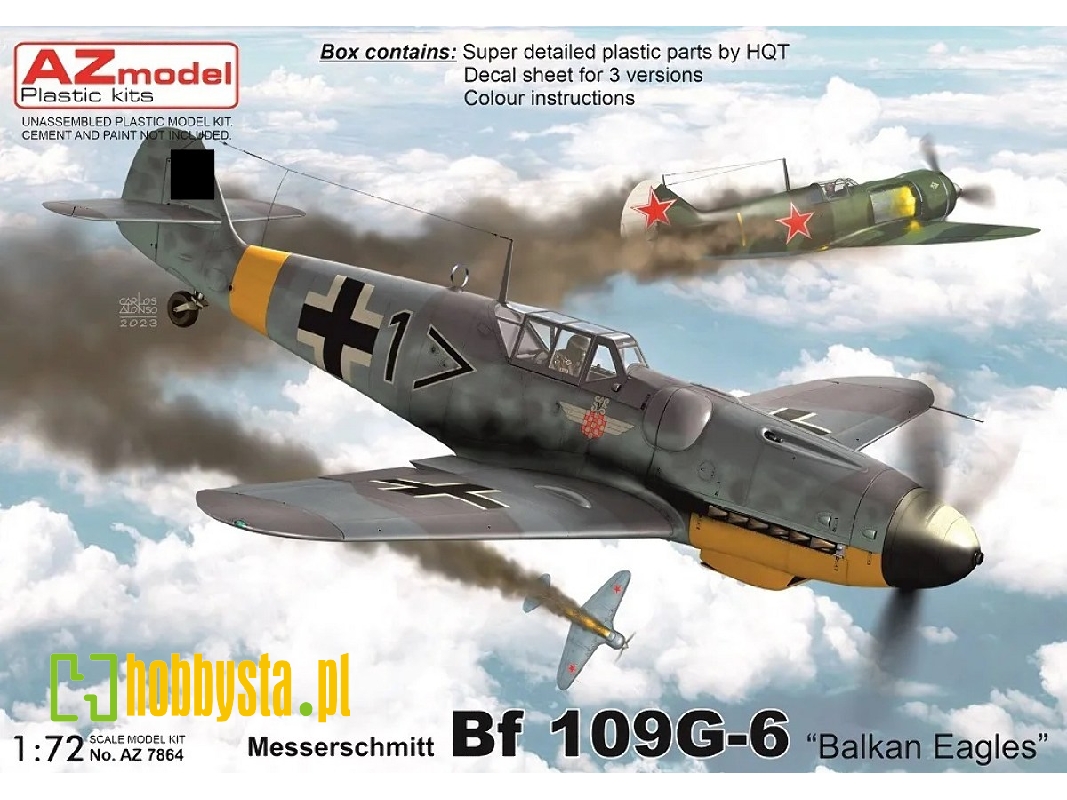 Messerschmitt Bf 109 G-6 'balkan Eagles' - image 1 Messerschmitt Bf 109 G-6 'balkan Eagles' - image 1