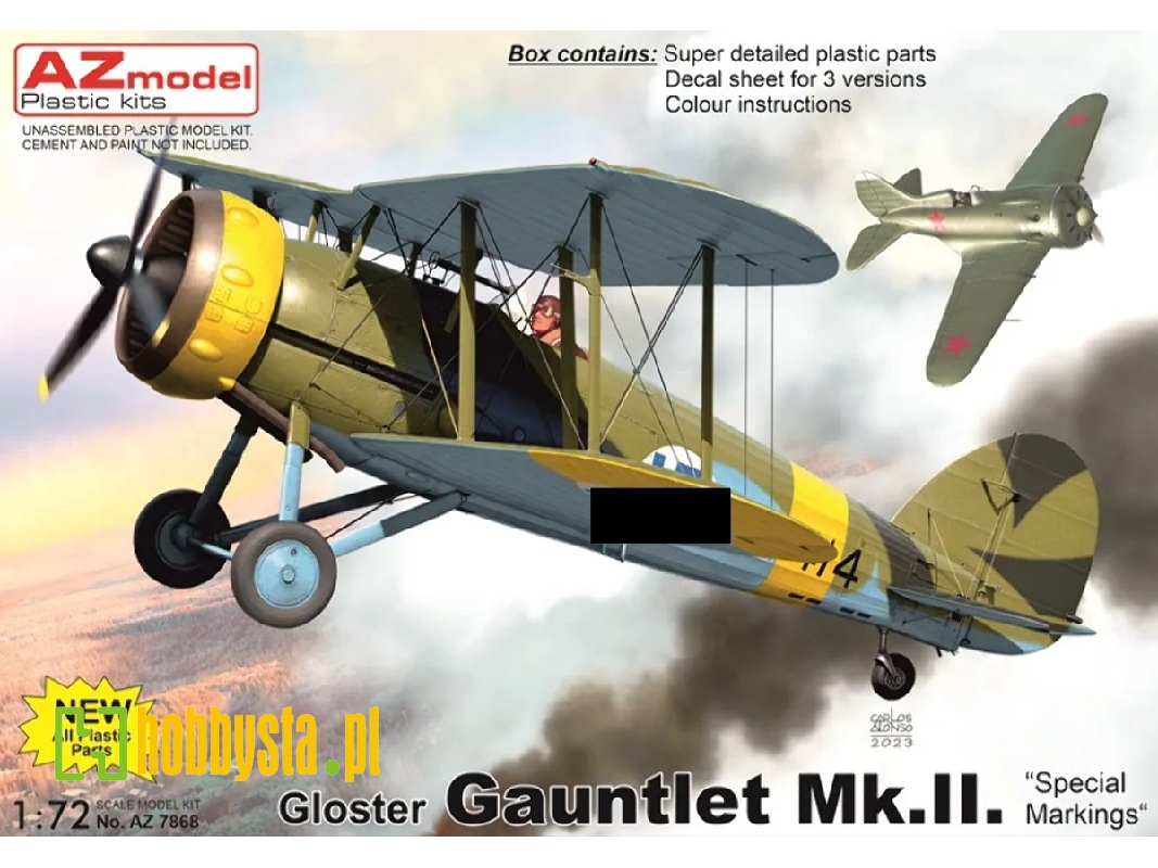 Gloster Gauntlet Mk.Ii 'special Markings' - image 1 Gloster Gauntlet Mk.Ii 'special Markings' - image 1