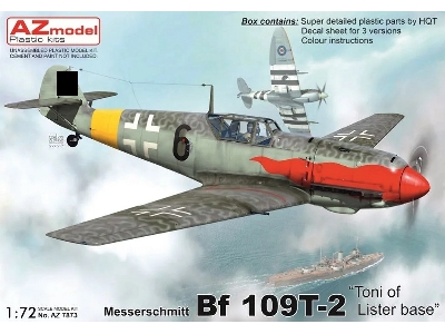 Messerschmitt Bf 109t-2 'toni Of Lister Base' - image 1