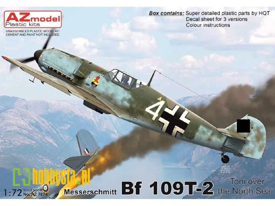 Messerschmitt Bf 109t-2 'toni Over The North Sea' - image 1 Messerschmitt Bf 109t-2 'toni Over The North Sea' - image 1