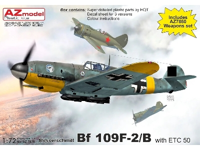 Messerschmitt Bf 109f-2/B With Etc 50 - image 1