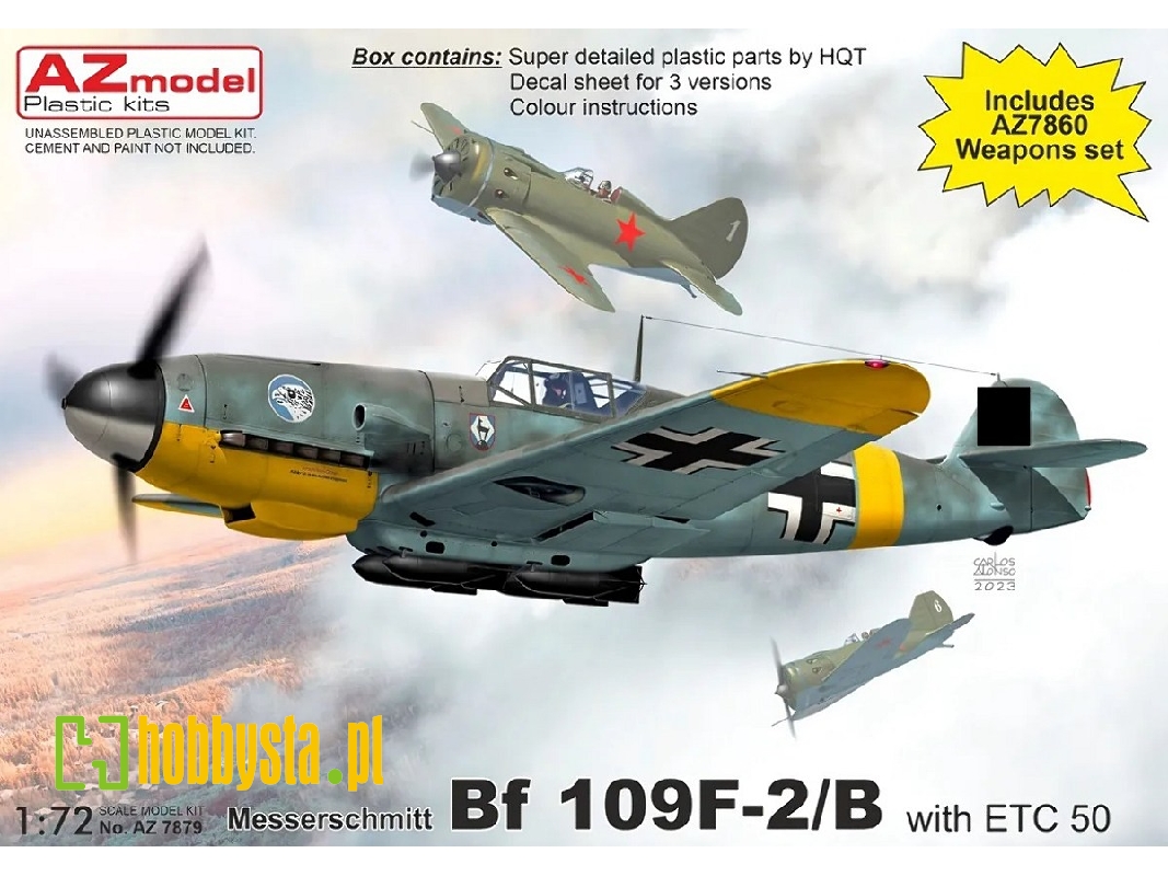 Messerschmitt Bf 109f-2/B With Etc 50 - image 1 Messerschmitt Bf 109f-2/B With Etc 50 - image 1