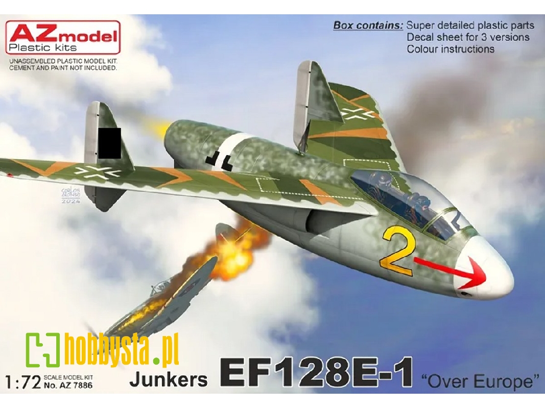 Junkers Ef128e-1 'over Europe' - image 1 Junkers Ef128e-1 'over Europe' - image 1