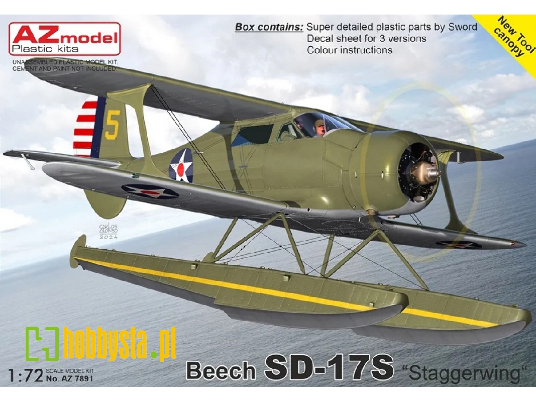 Beech Sd-17s 'staggerwing' - image 1 Beech Sd-17s 'staggerwing' - image 1