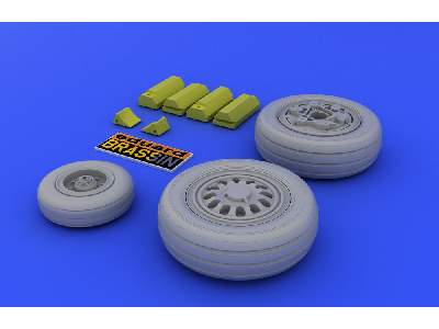 F-16 late wheels 1/48 - Kinetic - image 4