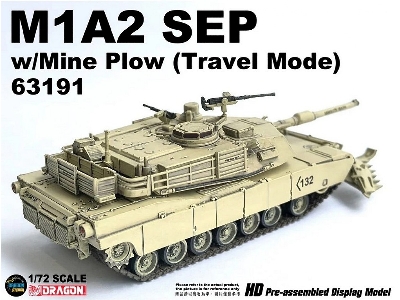 M1a2 Sep W/ Mine Plow (Travel Mode) - image 2