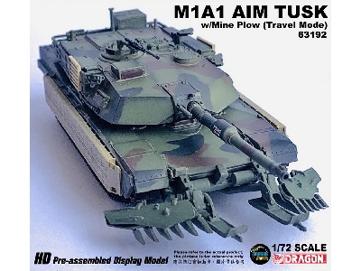 M1a1 Aim W/ Mine Plow (Travel Mode) - image 2