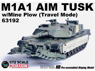 M1a1 Aim W/ Mine Plow (Travel Mode) - image 3
