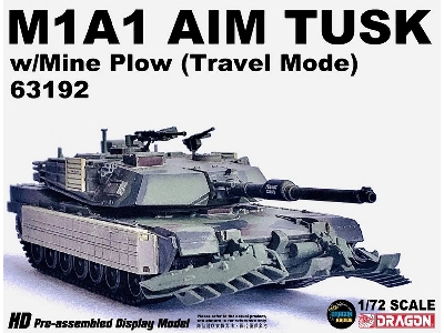 M1a1 Aim W/ Mine Plow (Travel Mode) - image 4