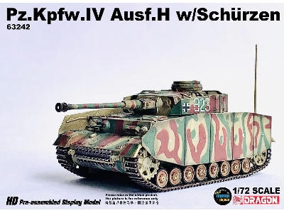 Pz.Kpfw. Iv Ausf. H With Shürzen - 2nd Pz.Div., Normandy 1944 - image 1