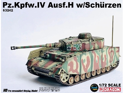 Pz.Kpfw. Iv Ausf. H With Shürzen - 2nd Pz.Div., Normandy 1944 - image 3