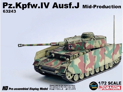 Pz.Kpfw. Iv Ausf. J Mid-production - Pz.Abt. 155, 15 Pz.Gren.Div. Champs, Belgium 1944 - image 4