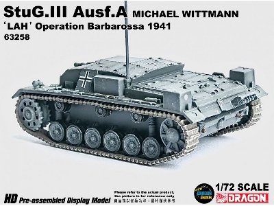 Stug.Iii Ausf.A Michael Wittmann 'lah', France 1940 - image 4