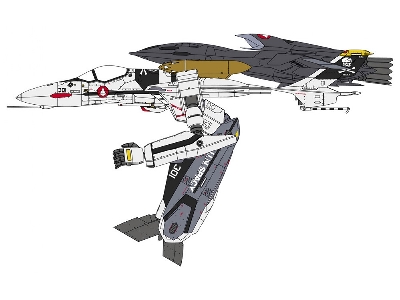 Vf-0s Gerwalk With Ghost 'macross Zero' - image 14