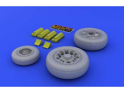 F-16A/ B wheels 1/48 - Kinetic - image 4