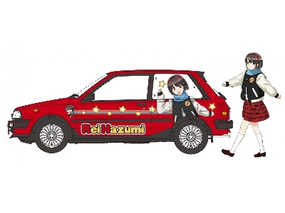 Toyota Starlet Ep71 'rei Hazumi' With Figure - Si-limited (3door) Middle Version - image 6