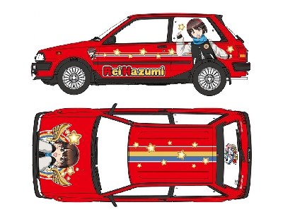 Toyota Starlet Ep71 'rei Hazumi' With Figure - Si-limited (3door) Middle Version - image 8