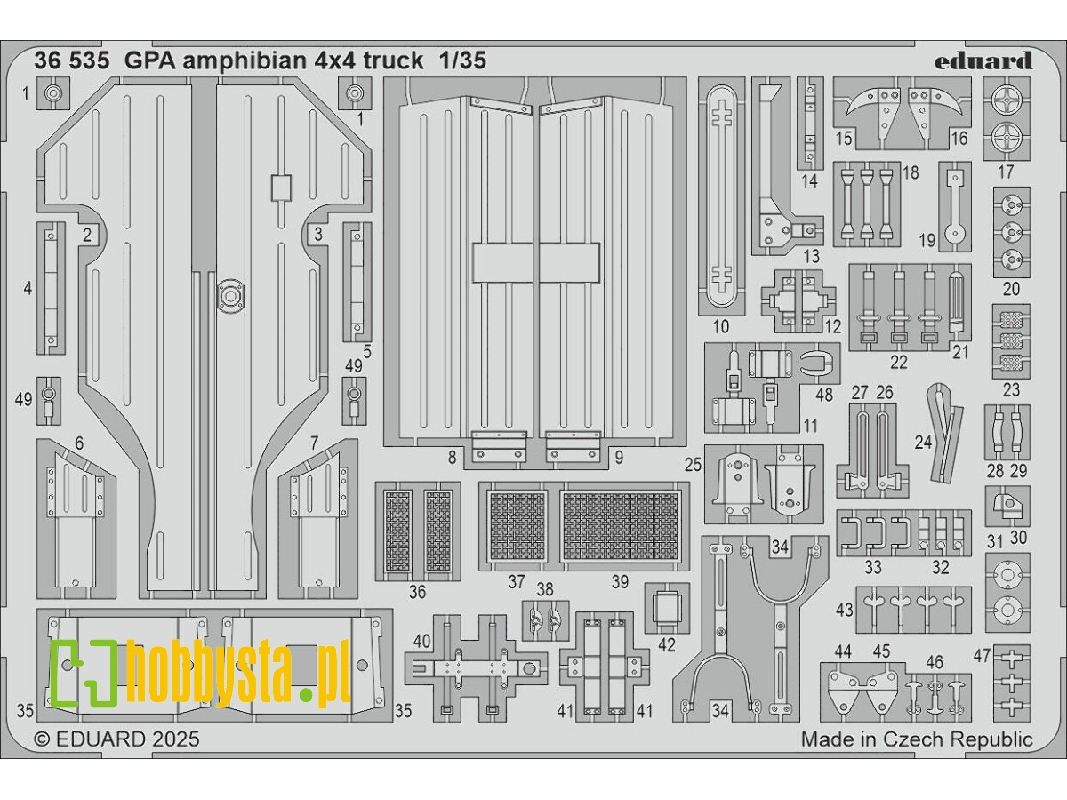 GPA amphibian 4x4 truck 1/35 - TAMIYA - image 1 GPA amphibian 4x4 truck 1/35 - TAMIYA - image 1