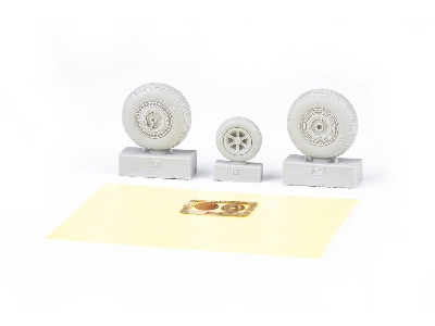 B-26G wheels 1/48 - ICM - image 4