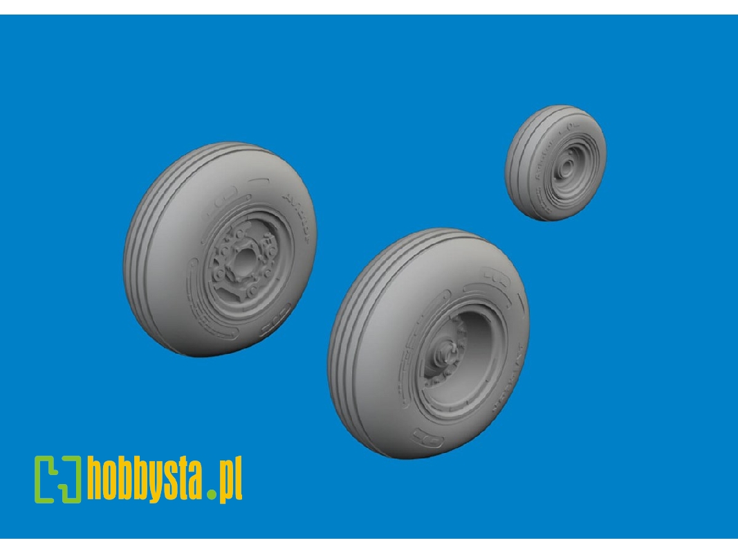 UH-60 wheels 1/48 - ICM - image 1 UH-60 wheels 1/48 - ICM - image 1
