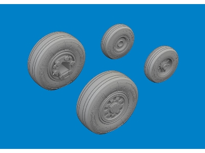 F-35C wheels 1/48 - TAMIYA - image 2