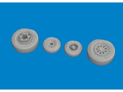 F-35C wheels 1/48 - TAMIYA - image 3