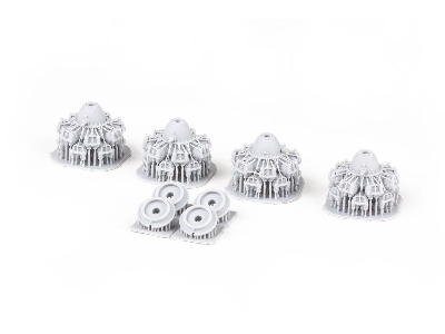 B-24D engines PRINT 1/48 - HOBBY BOSS - image 4
