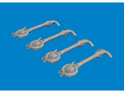 B-24D turbochargers PRINT 1/48 - HOBBY BOSS - image 2