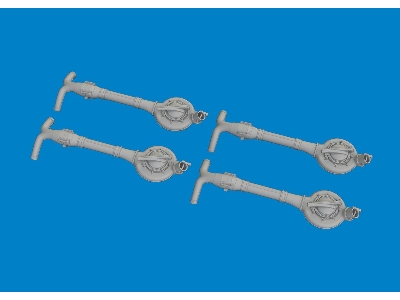 B-24D turbochargers PRINT 1/48 - HOBBY BOSS - image 3