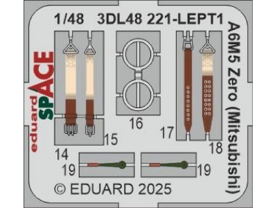 A6M5 Zero (Mitsubishi) SPACE 1/48 - FINE MOLDS - image 4