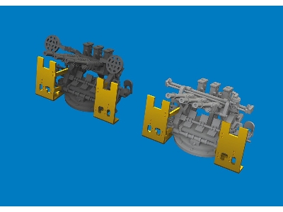IJN Type 96 25mm AA gun (triple) PRINT 1/350 - image 2